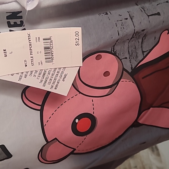 New with tags! Roblox Piggy Has Awoken kids Large Tshirt - Picture 4 of 4